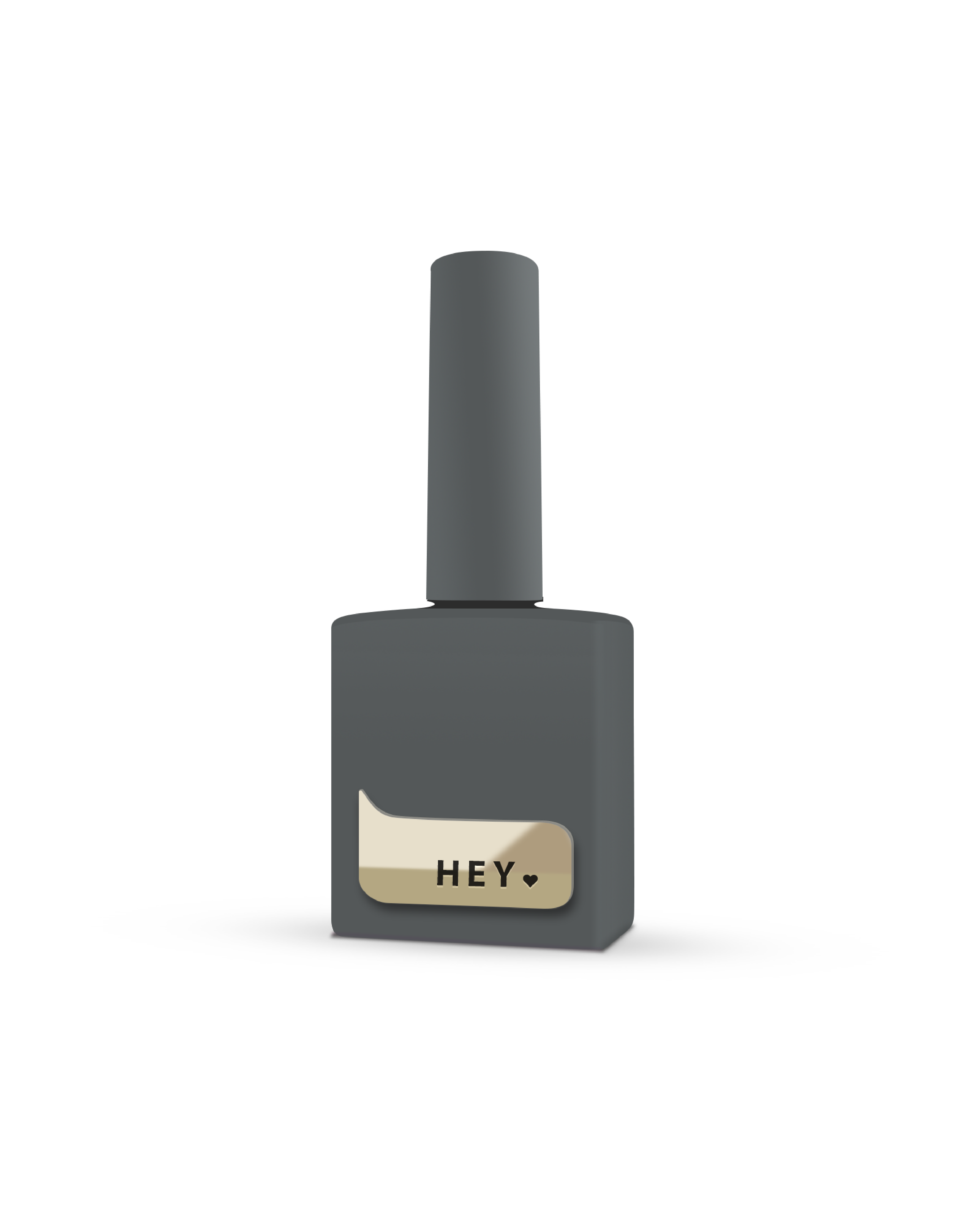 HEYLOVE. Gel Polish, Cool Gray, 15 ml